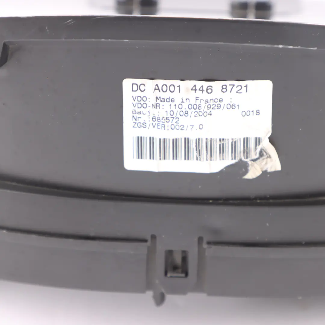  Instrument Cluster Mercedes W901 W903 Diesel Speedo Meter Manual - SKU rhd-A0014468721 - Part number A0014468721