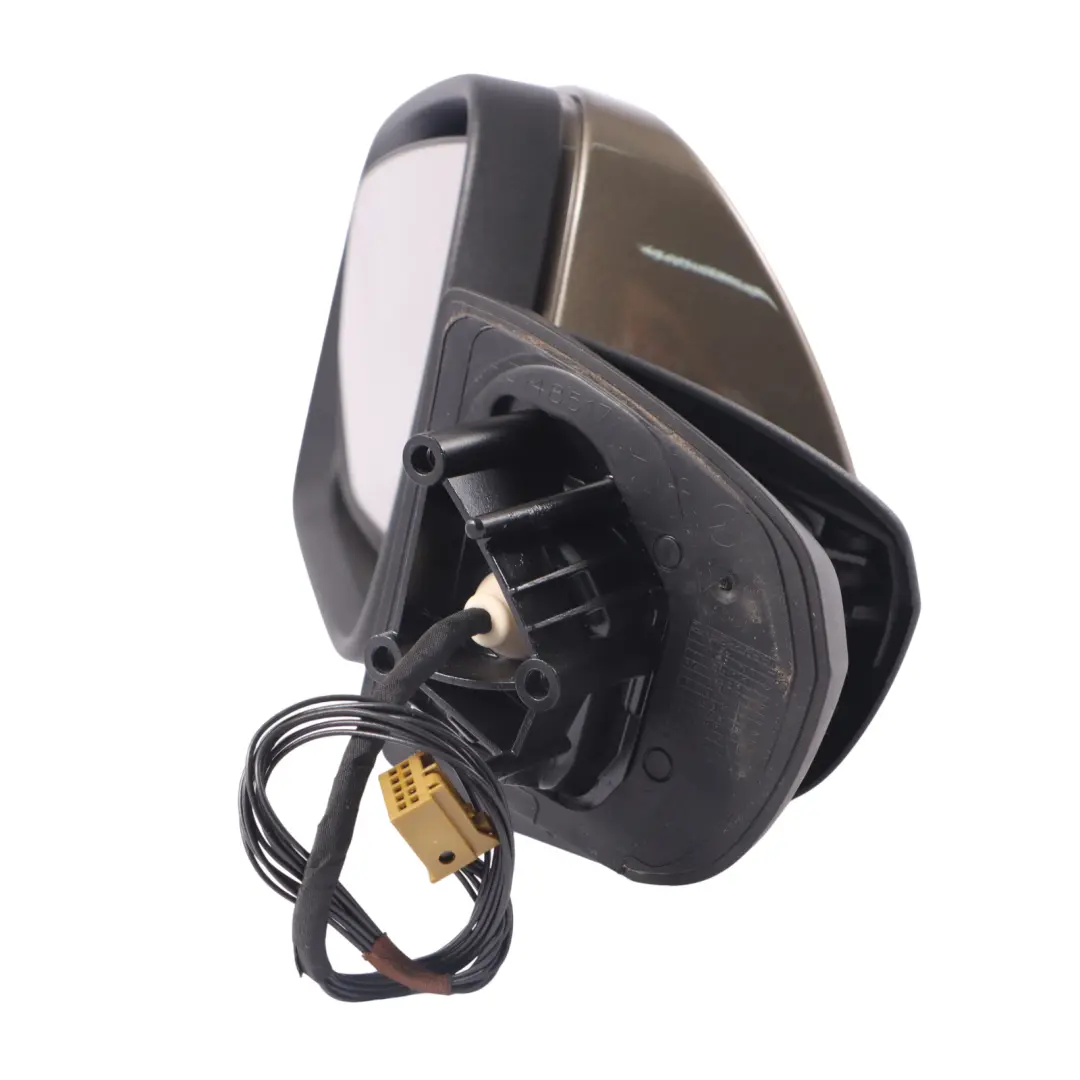 Wing Mirror Mercedes W169 W245 Power Fold Left N/S Steppe Brown Metallic - 490 to with Part number A1698101376 Wing Mirror Mercedes W169 W245 Power Fold Left N/S Steppe Brown Metallic - 490 - SKU RHD-A1698101376-STE1 - Part number A1698101376
