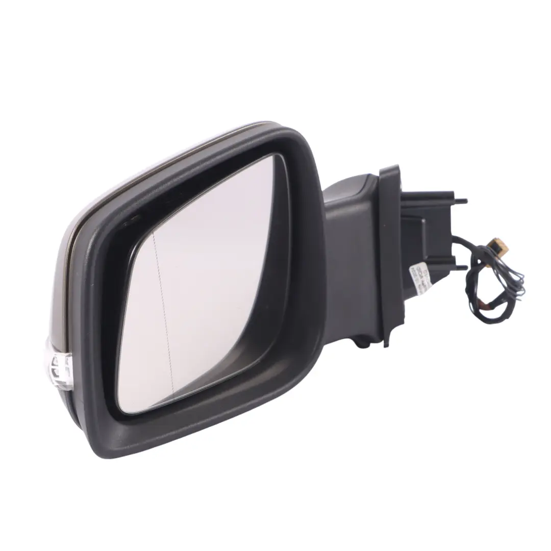 Wing Mirror Mercedes W169 W245 Power Fold Left N/S Steppe Brown Metallic - 490 to with Part number A1698101376 Wing Mirror Mercedes W169 W245 Power Fold Left N/S Steppe Brown Metallic - 490 - SKU RHD-A1698101376-STE1 - Part number A1698101376