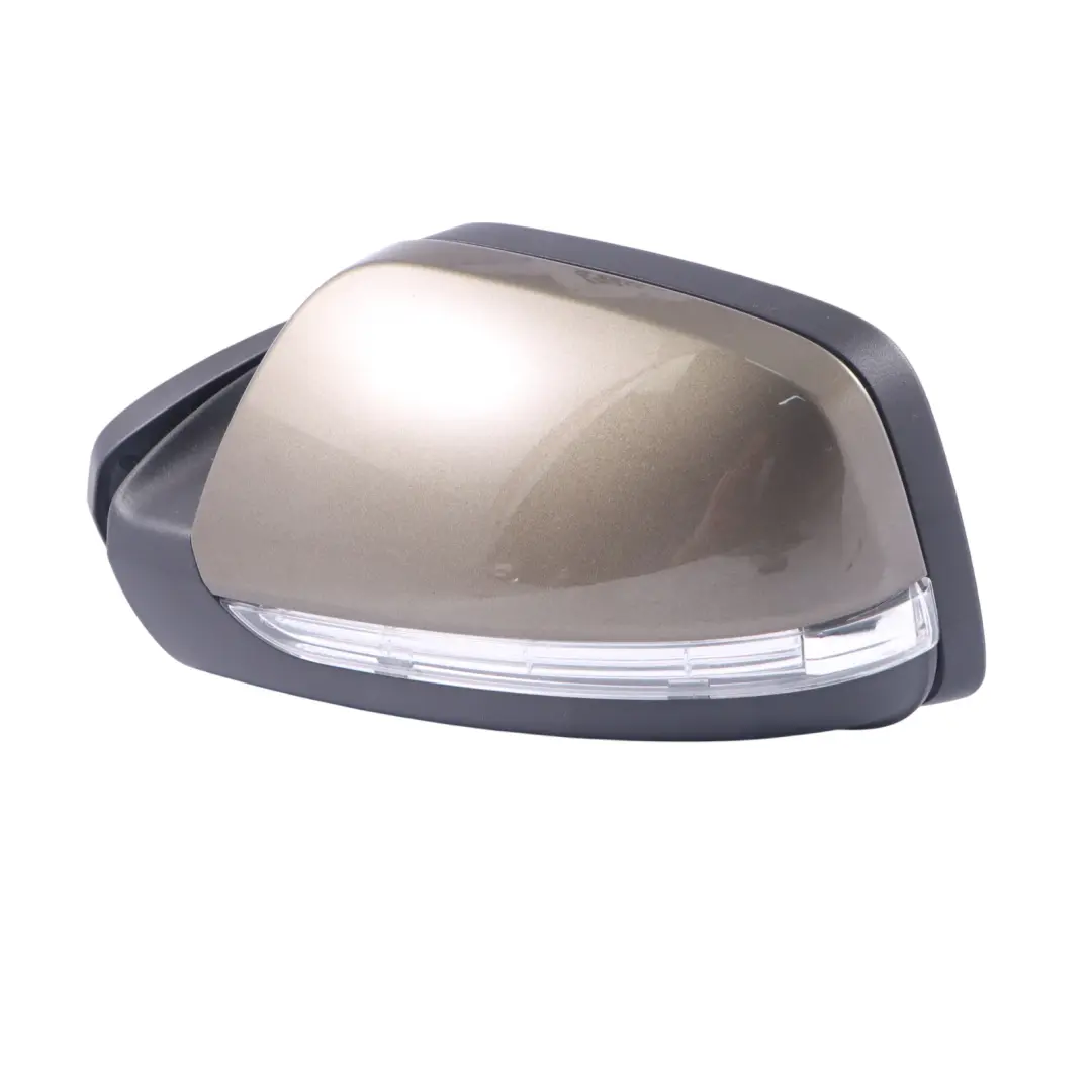 Wing Mirror Mercedes W169 W245 Power Fold Left N/S Steppe Brown Metallic - 490 to with Part number A1698101376 Wing Mirror Mercedes W169 W245 Power Fold Left N/S Steppe Brown Metallic - 490 - SKU RHD-A1698101376-STE1 - Part number A1698101376