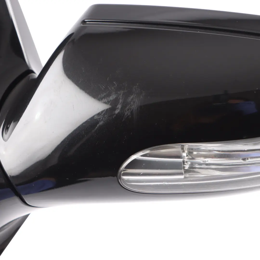 Mercedes SLK R171 Wing Mirror Door Left N/S Obsidian Black - 197 - SKU RHD-A1718100576-OB - Part number A1718100576