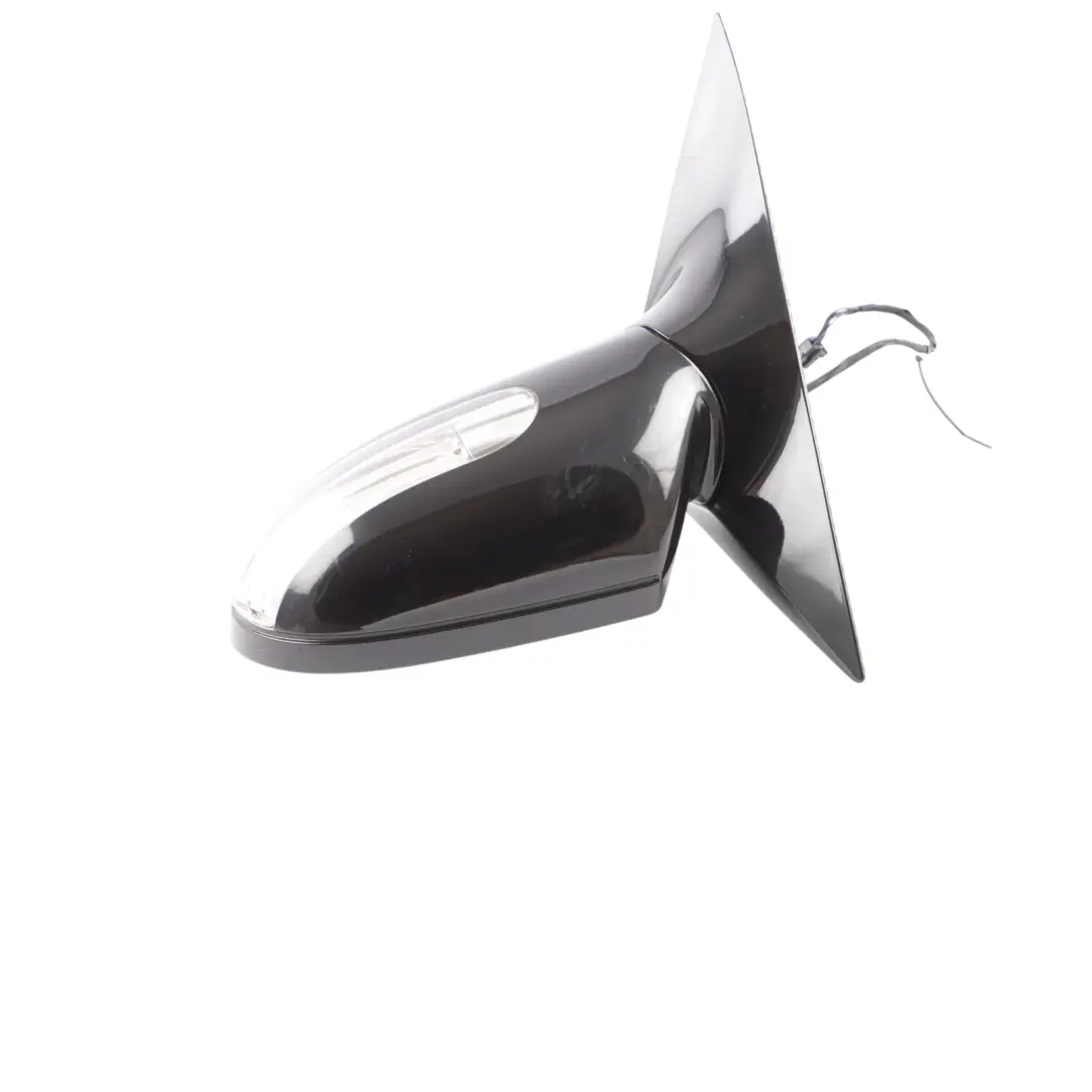 Mercedes SLK R171 Wing Mirror Door Left N/S Obsidian Black - 197 - SKU RHD-A1718100576-OB - Part number A1718100576