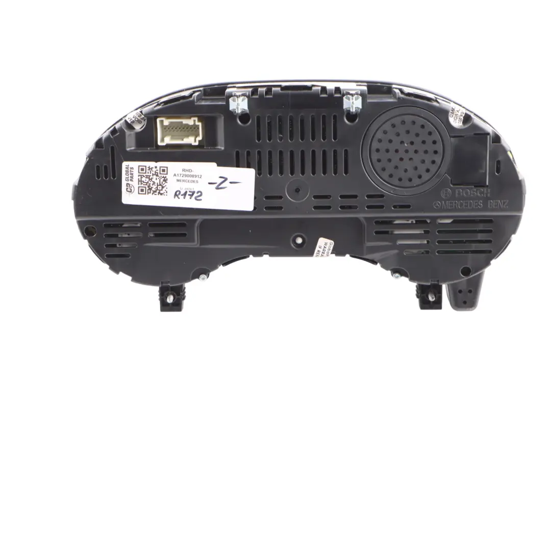 Instrument Cluster Speedo Clocks Petrol Automatic to Mercedes SLC R172 with Part number A1729008912 Mercedes SLC R172 Instrument Cluster Speedo Clocks Petrol Automatic - SKU RHD-A1729008912 - Part number A1729008912