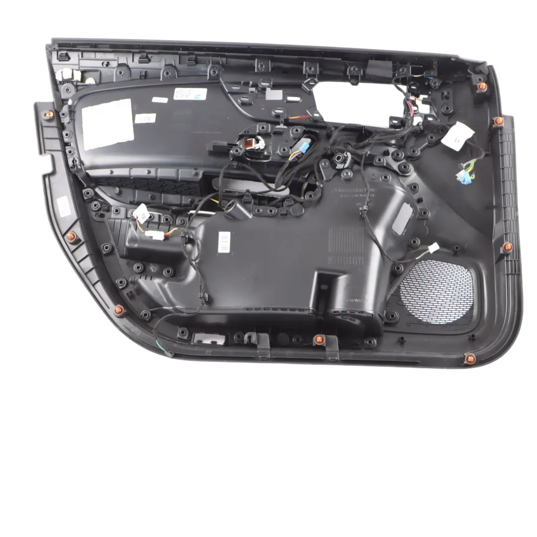 Mercedes V177 Rear Door Card Right O/S Trim Panel Cover Leather Grey - SKU RHD-A1777202800-2 - Part number A1777202800