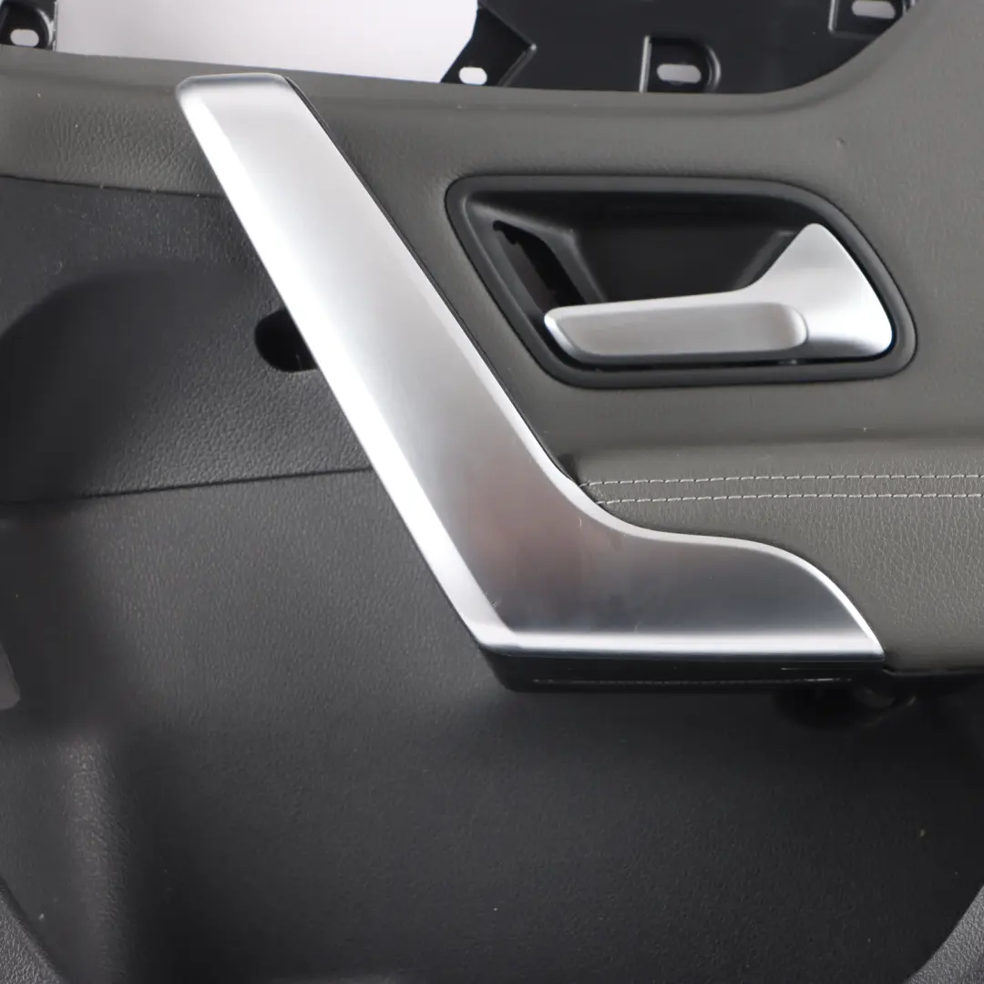 Door Card Right O/S Trim Panel Cover Leather Grey to Mercedes V177 Rear with Part number A1777202800 Mercedes V177 Rear Door Card Right O/S Trim Panel Cover Leather Grey - SKU RHD-A1777202800-2 - Part number A1777202800