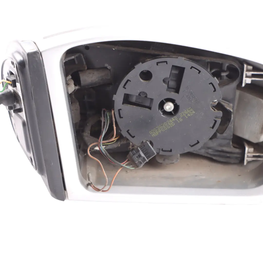 Mercedes W203 Wing Mirror Right O/S Power Fold Auto Dip Brilliant Silver - 9744 - SKU rhd-A2038107276-BRS1 - Part number A2038107276