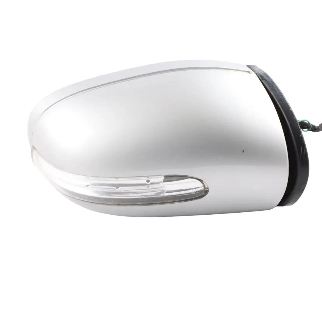 Mercedes W203 Wing Mirror Right O/S Power Fold Auto Dip Brilliant Silver - 9744 - SKU rhd-A2038107276-BRS1 - Part number A2038107276
