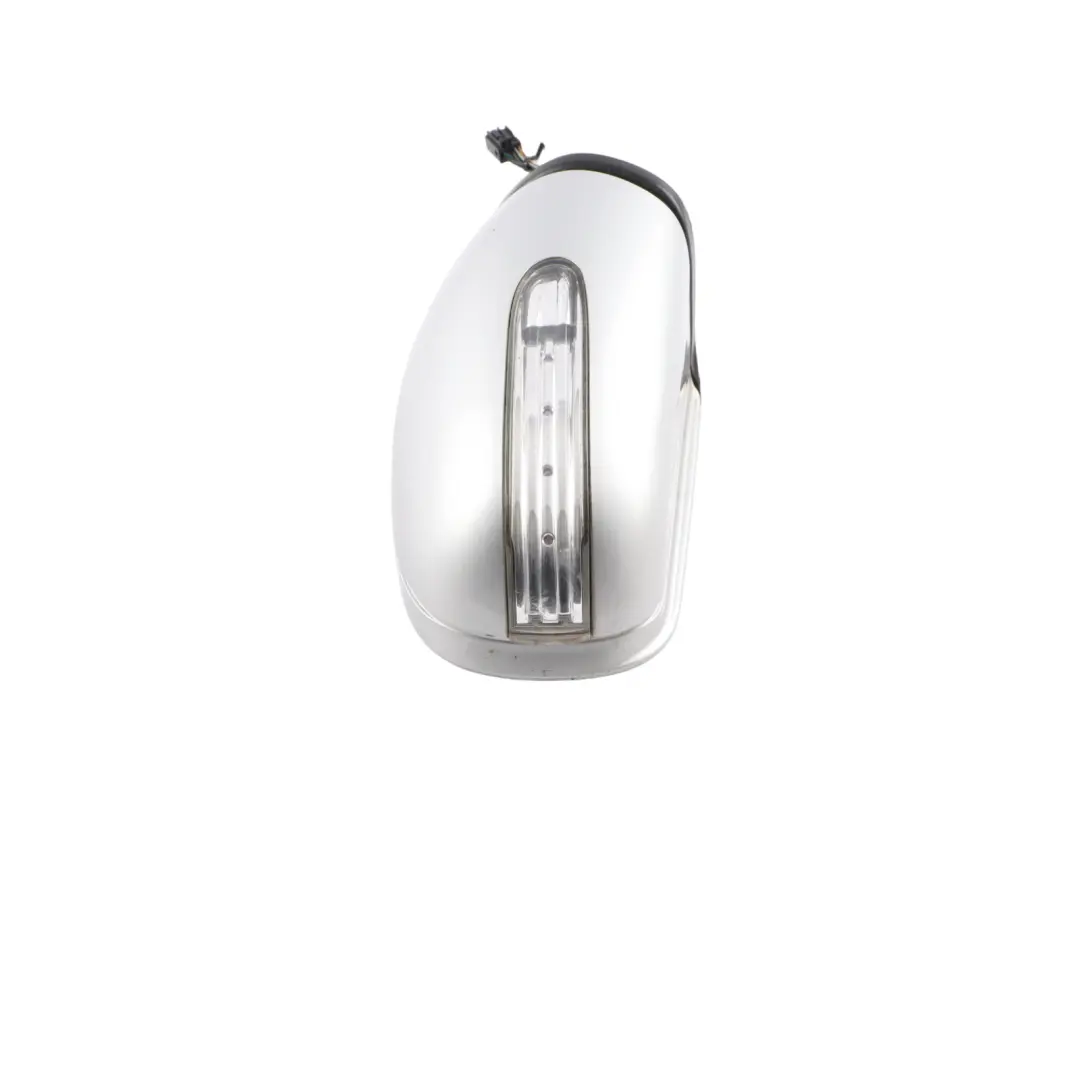 Mercedes W203 Wing Mirror Right O/S Power Fold Auto Dip Brilliant Silver - 9744 - SKU rhd-A2038107276-BRS1 - Part number A2038107276