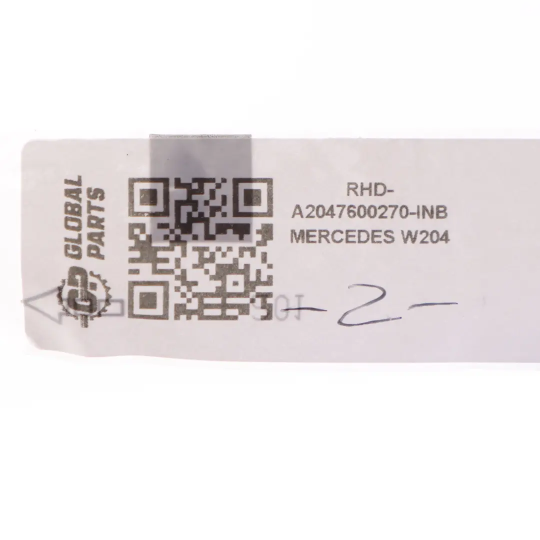  Door Handle Mercedes W176 W204 Grab Right O/S Outside Indigolite Blue - 230 - SKU RHD-A2047600270-INB - Part number A2047600270