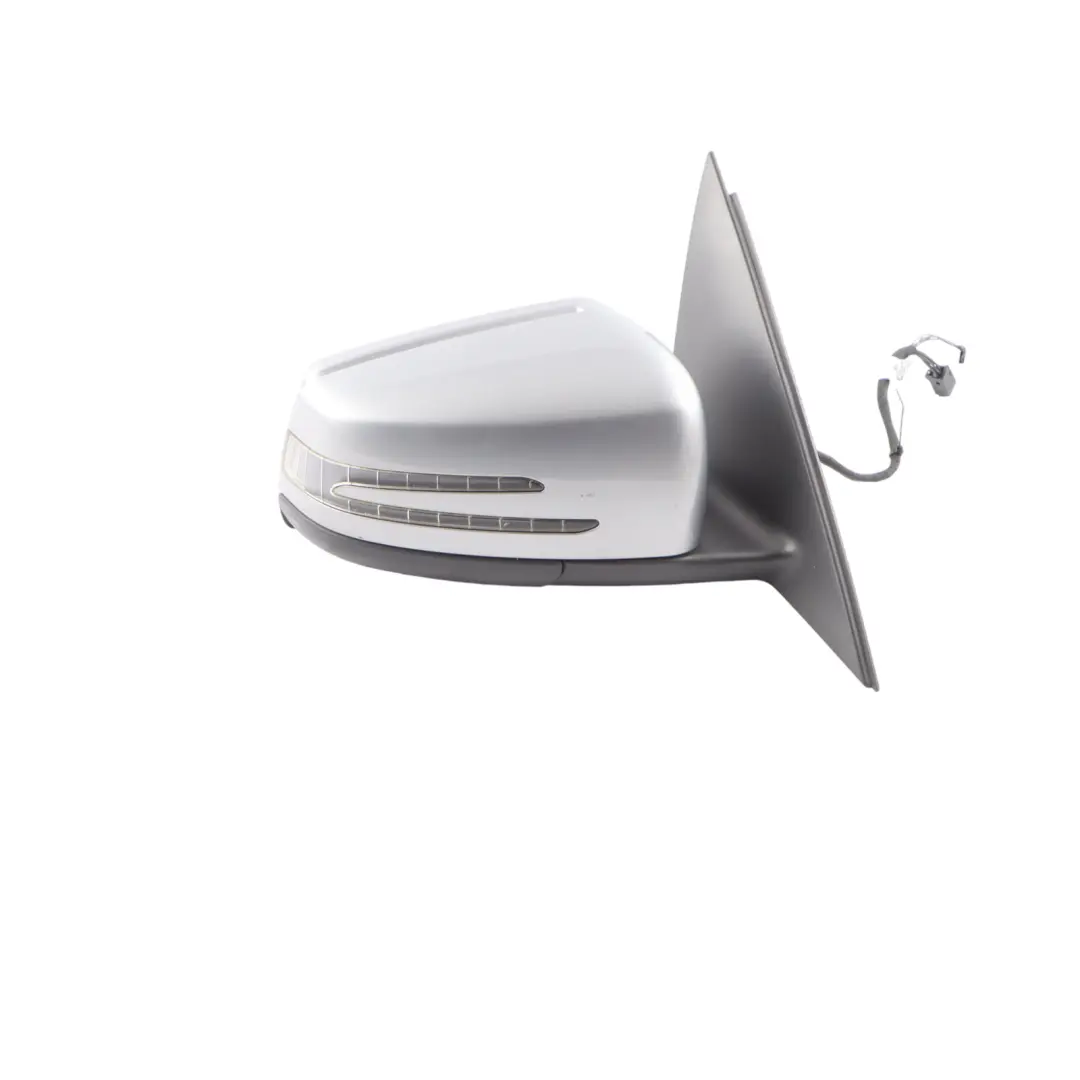 Mercedes W204 Door Wing Mirror Power Fold Right O/S Palladium Silver - 792 - SKU RHD-A2048103076-PAL - Part number A2048103076