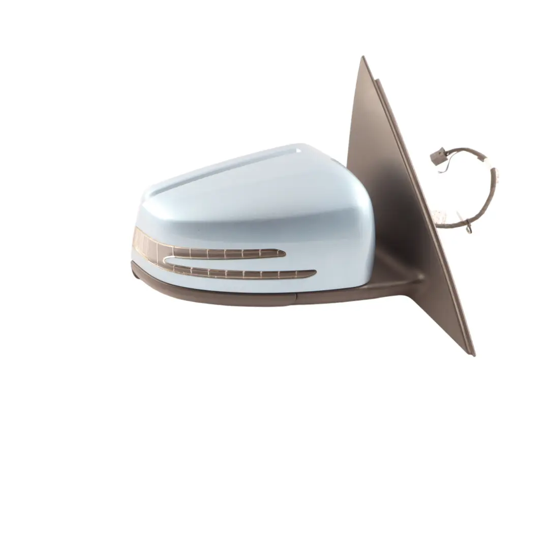  Wing Mirror Mercedes W204 Right O/S Power Fold Auto Dip Indigolite Blue - 230 - SKU RHD-A2048104076-INB - Part number A2048104076