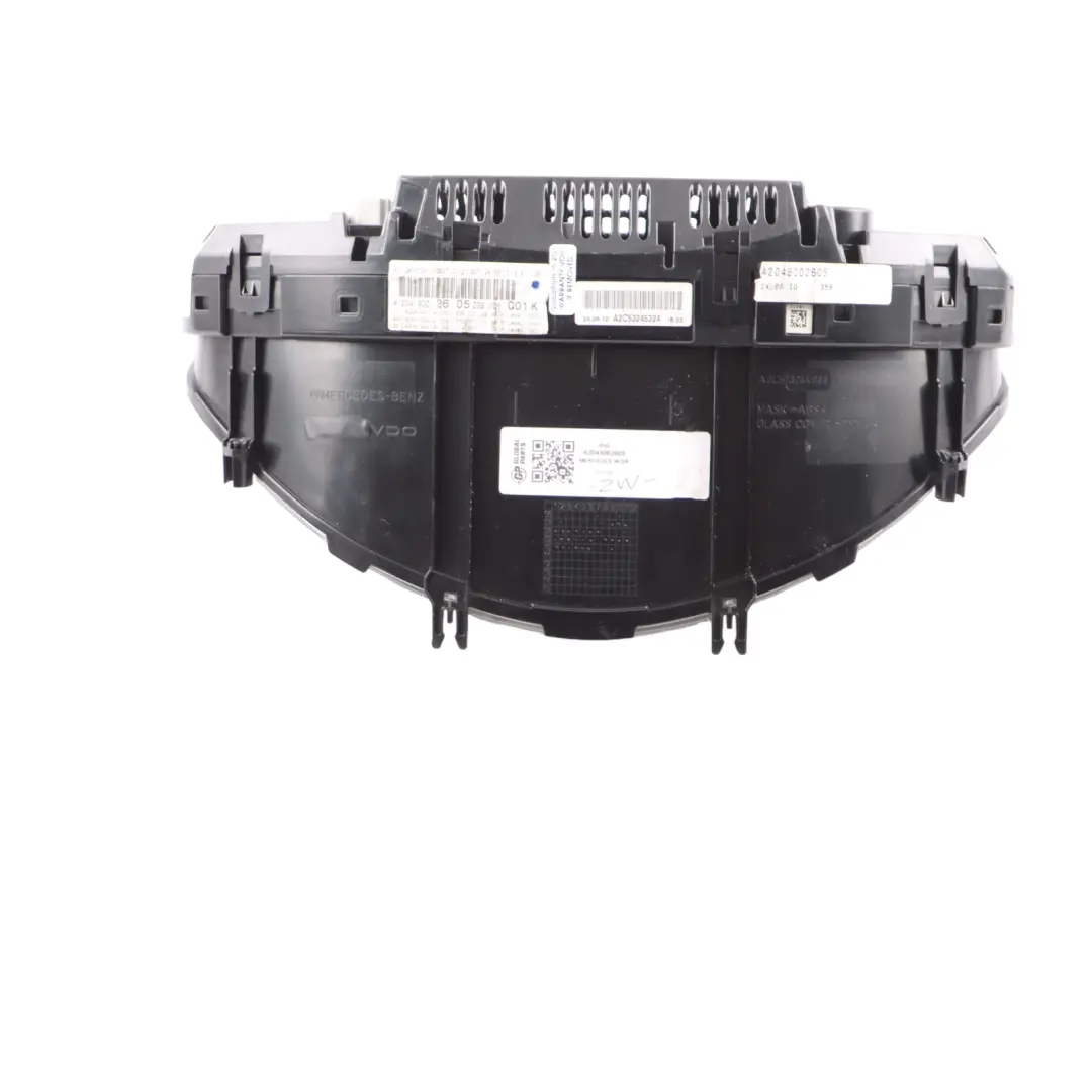 Instrument Cluster Speedo Clocks Automatic to Mercedes W204 Diesel with Part number A2049002605 Mercedes W204 Diesel Instrument Cluster Speedo Clocks Automatic - SKU RHD-A2049002605 - Part number A2049002605