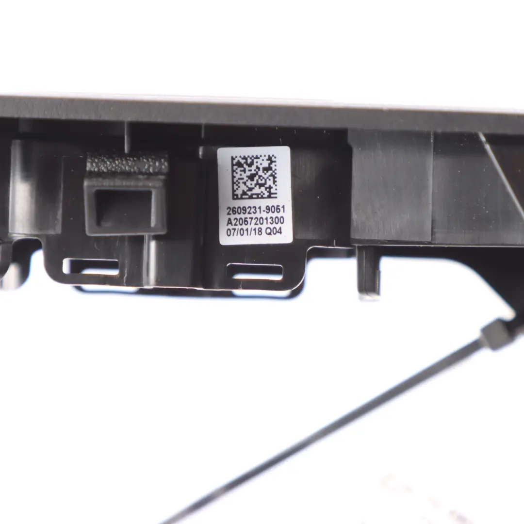 Mercedes C205 Door Card Switch Trim Cover Front Left N/S Black - SKU RHD-A2057201300 - Part number A2057201300