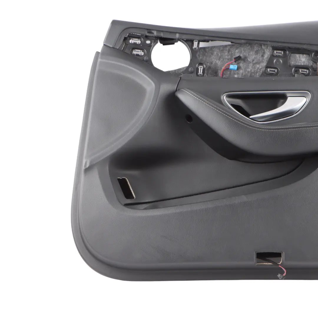 Door Card Trim Panel Front Right O/S Panel Black to Mercedes W205 with Part number A2057205227 Mercedes W205 Door Card Trim Panel Front Right O/S Panel Black - SKU RHD-A2057205227 - Part number A2057205227