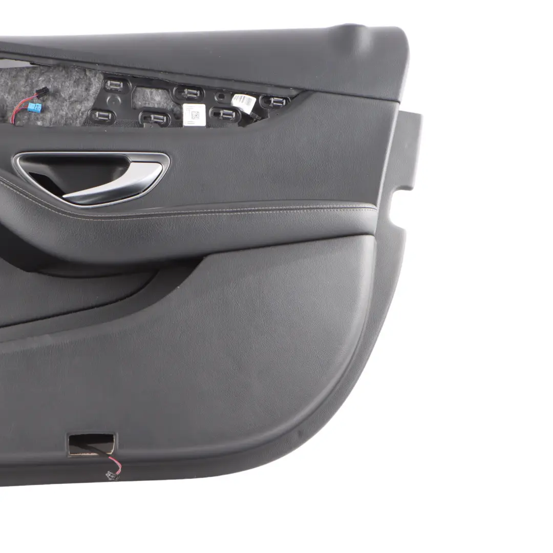 Door Card Trim Panel Front Right O/S Panel Black to Mercedes W205 with Part number A2057205227 Mercedes W205 Door Card Trim Panel Front Right O/S Panel Black - SKU RHD-A2057205227 - Part number A2057205227