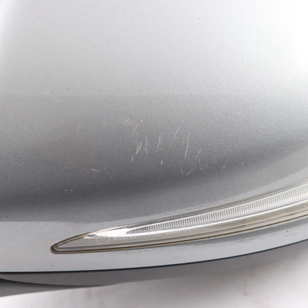 Mercedes W205 Wing Mirror Door Left N/S Outside Palladium Silver 792 - SKU RHD-A2058102502-PAL - Part number A2058102502
