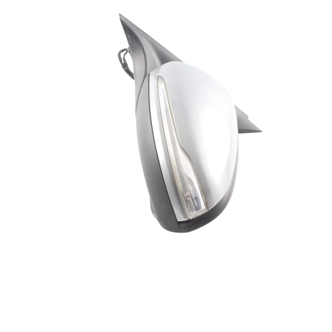 Mercedes W205 Wing Mirror Door Left N/S Outside Palladium Silver 792 - SKU RHD-A2058102502-PAL - Part number A2058102502