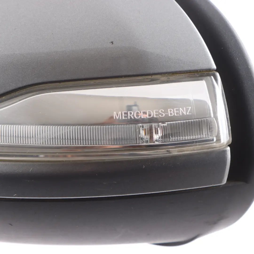 Mercedes W205 Wing Mirror Door Left N/S Outside Palladium Silver 792 - SKU RHD-A2058102502-PAL - Part number A2058102502