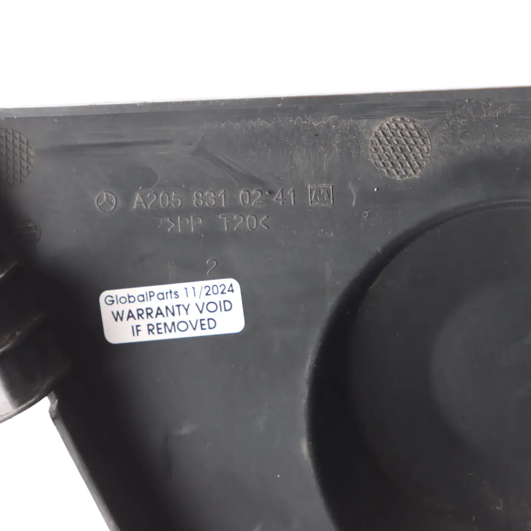 Front Wiper Scuttle Panel Cover Trim Right O/S to Mercedes W205 with Part number A2058310241 Mercedes W205 Front Wiper Scuttle Panel Cover Trim Right O/S - SKU RHD-A2058310241 - Part number A2058310241