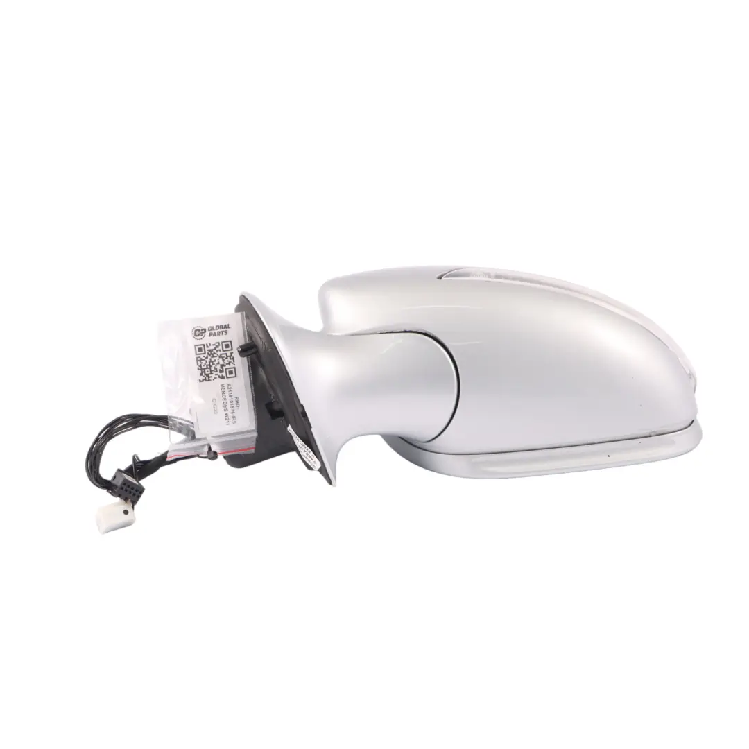Wing Mirror Power Fold Door Left N/S Outside Iridium Silver 775 to Mercedes W211 with Part number A2118101576 Mercedes W211 Wing Mirror Power Fold Door Left N/S Outside Iridium Silver 775 - SKU RHD-A2118101576-IRS - Part number A2118101576