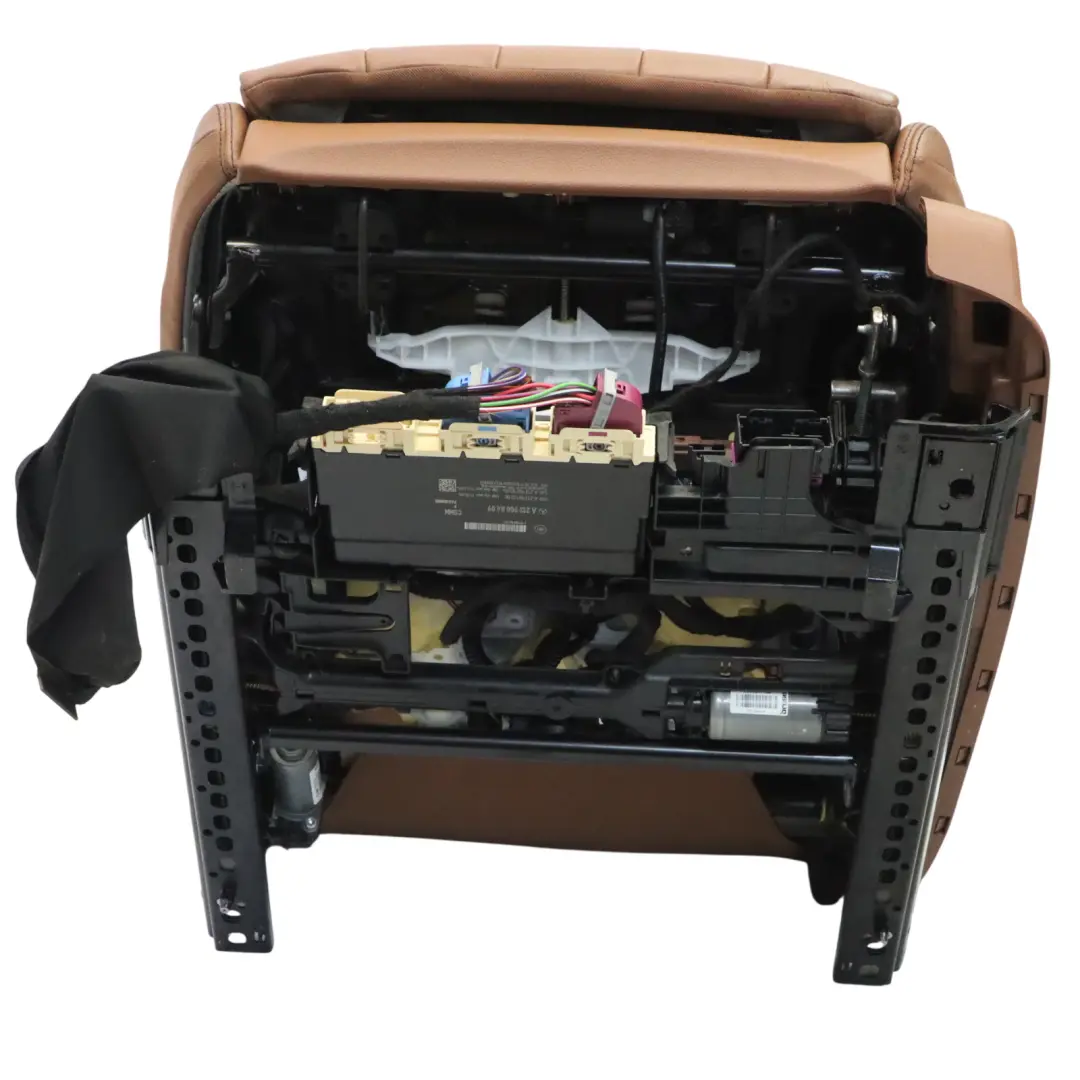 Front Seat Left N/S Interior Heated Brown Leather to Mercedes A238 with Part number A2389105701 Mercedes A238 Front Seat Left N/S Interior Heated Brown Leather - SKU A2389105701-1 - Part number A2389105701