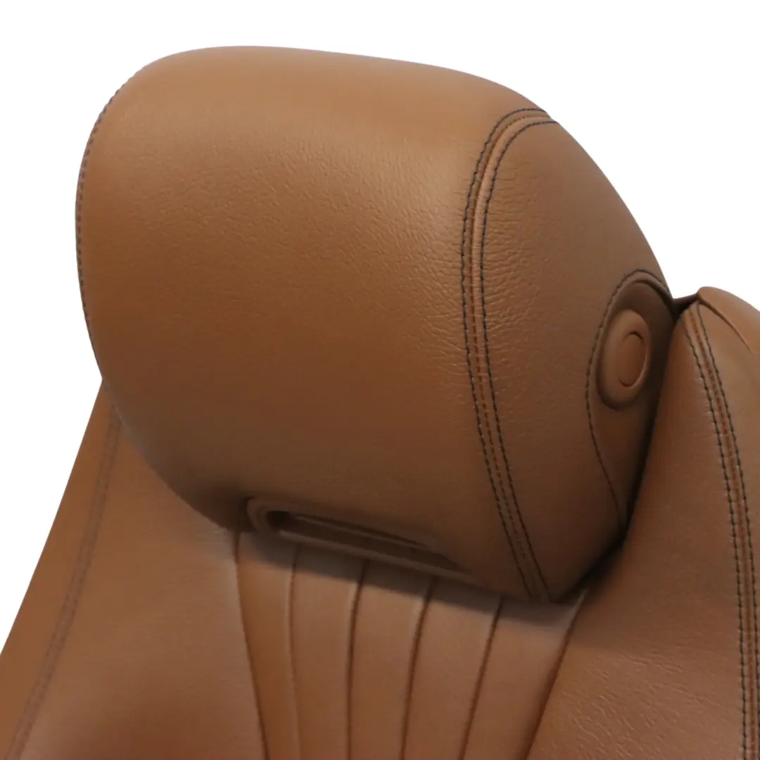 Mercedes A238 Front Seat Left N/S Interior Heated Brown Leather - SKU A2389105701-1 - Part number A2389105701