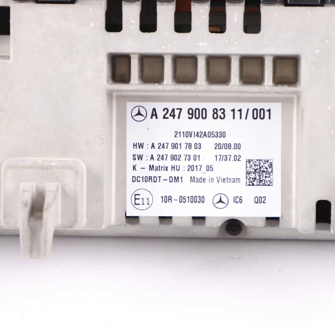 Instrument Cluster Display Screen Speedometer to Mercedes W177 with Part number A2479008311 Mercedes W177 Instrument Cluster Display Screen Speedometer - SKU RHD-A2479008311-4 - Part number A2479008311