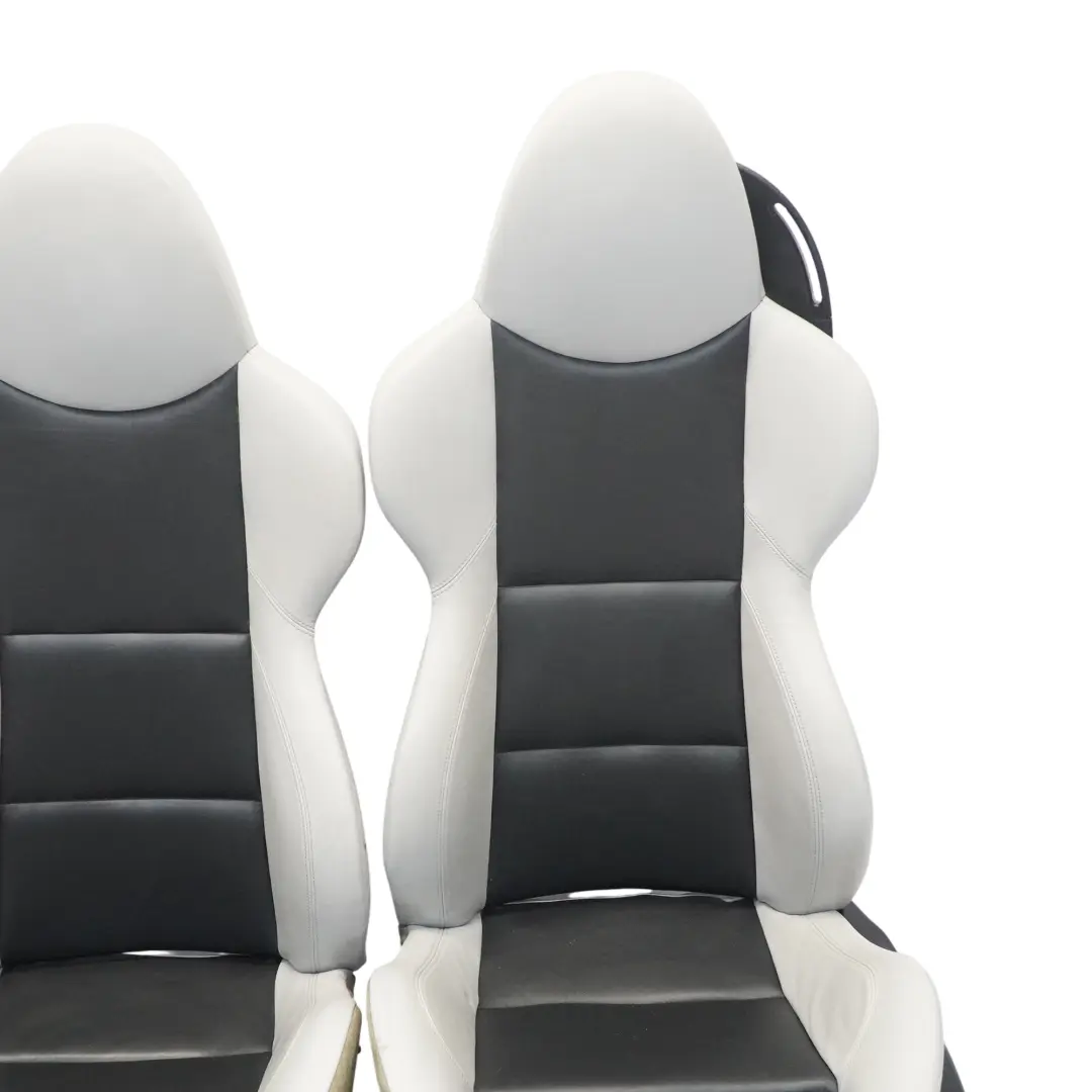 Vorder Sitz Sitze M Sport Leder Silverstone Beheizt Speicher Set für BMW Z4 E86 mit Teilenummer 7906581 BMW Z4 E86 Vorder Sitz Sitze M Sport Leder Silverstone Beheizt Speicher Set - SKU E86-SPORT-SILVERSTONE-LEATHER-SEATS-NBC5 - Teilenummer 7906581