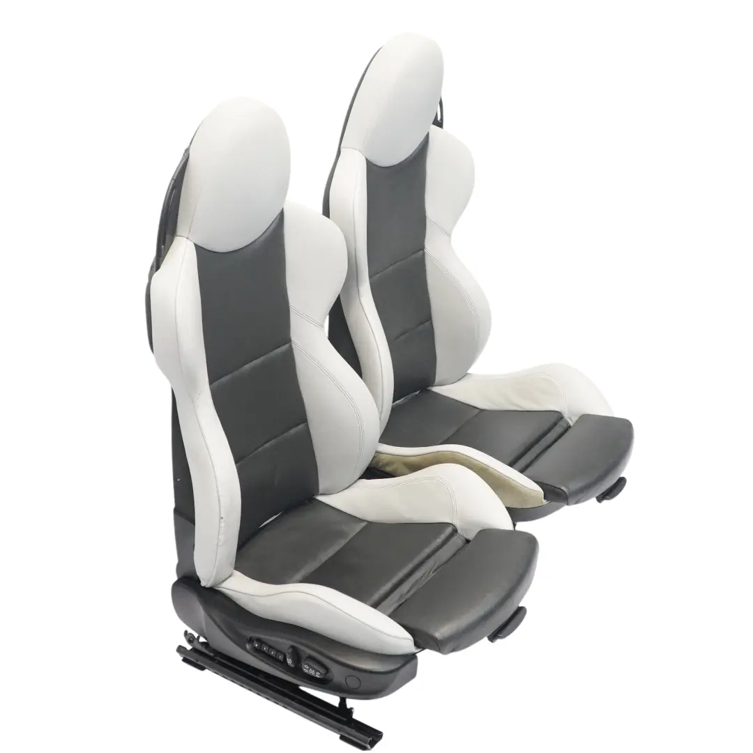 BMW Z4 E86 Asientos Delanteros M Sport Cuero Silverstone Calefactables Memoria - SKU E86-SPORT-SILVERSTONE-LEATHER-SEATS-NBC5 - Número de pieza 7906581