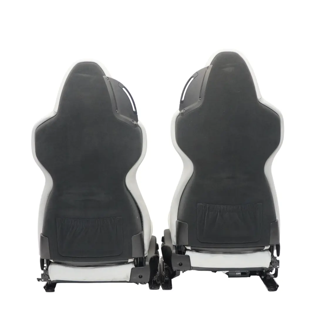 BMW Z4 E86 Sièges Avant M Sport Cuir Silverstone Chauffants Mémoire Set - SKU E86-SPORT-SILVERSTONE-LEATHER-SEATS-NBC5 - Numéro de pièce 7906581