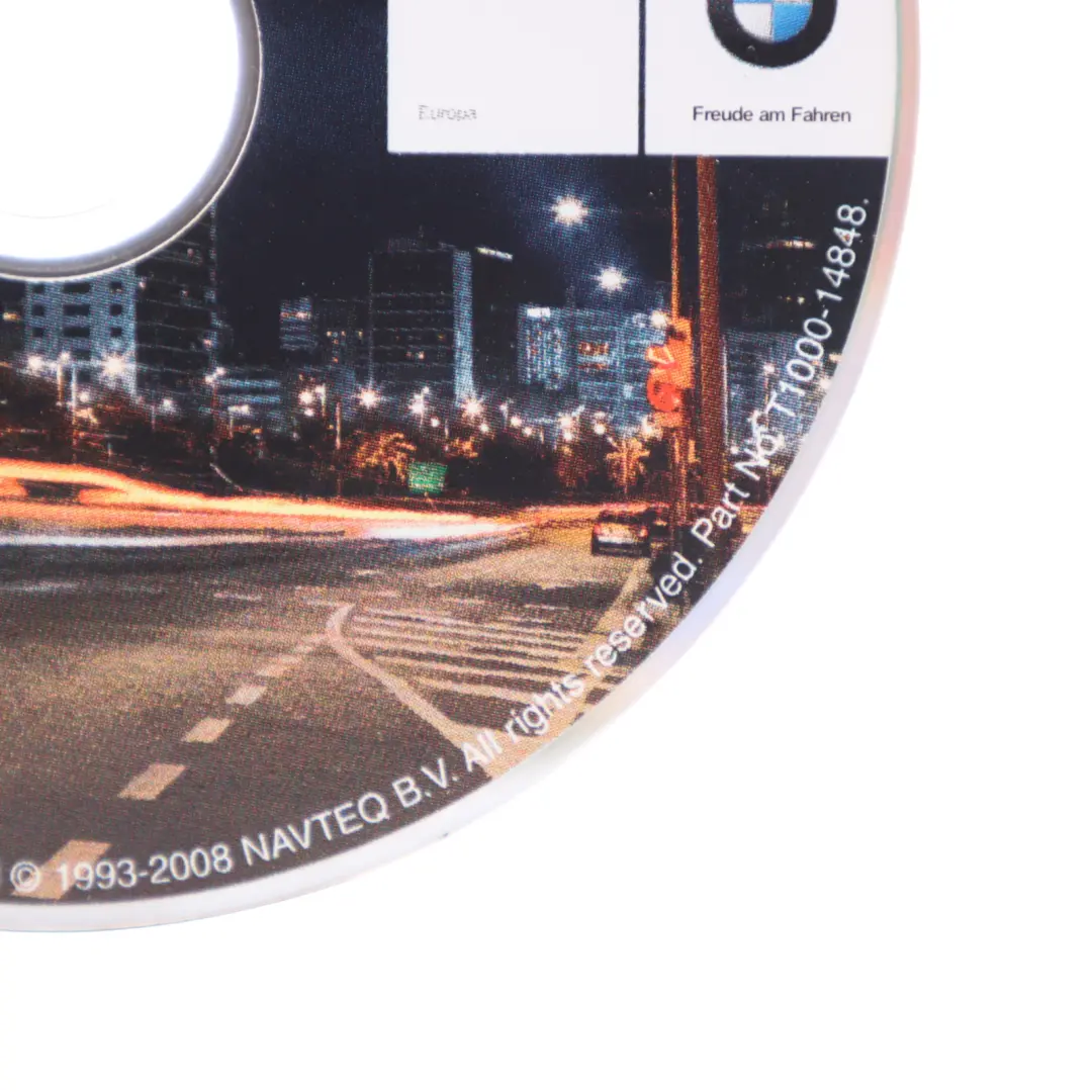 BMW Disc High Navigation DVD 2009-2 Road Map Europe - SKU T1000-14848 - Part number T1000