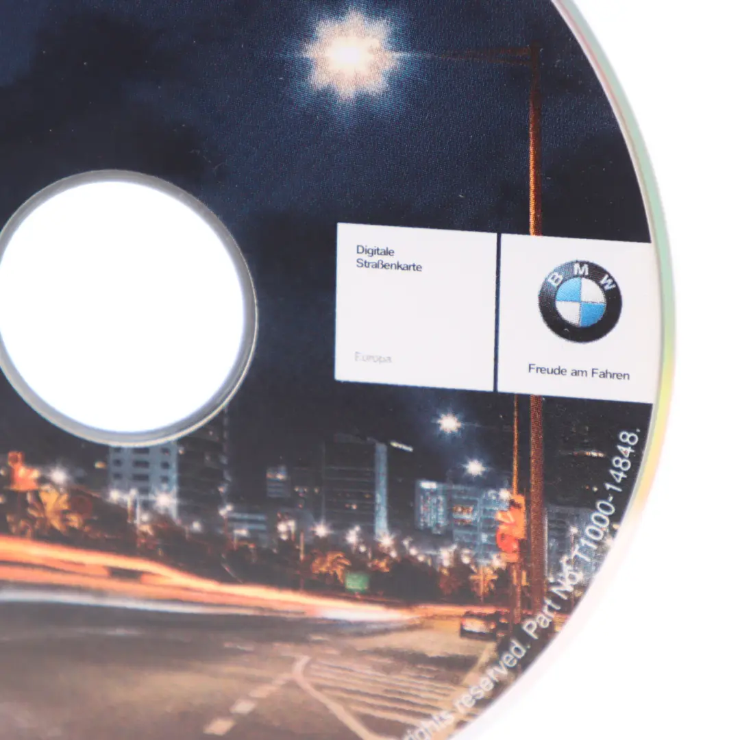 Disc High Navigation DVD 2009-2 Road Map Europe to BMW with Part number T1000 BMW Disc High Navigation DVD 2009-2 Road Map Europe - SKU T1000-14848 - Part number T1000
