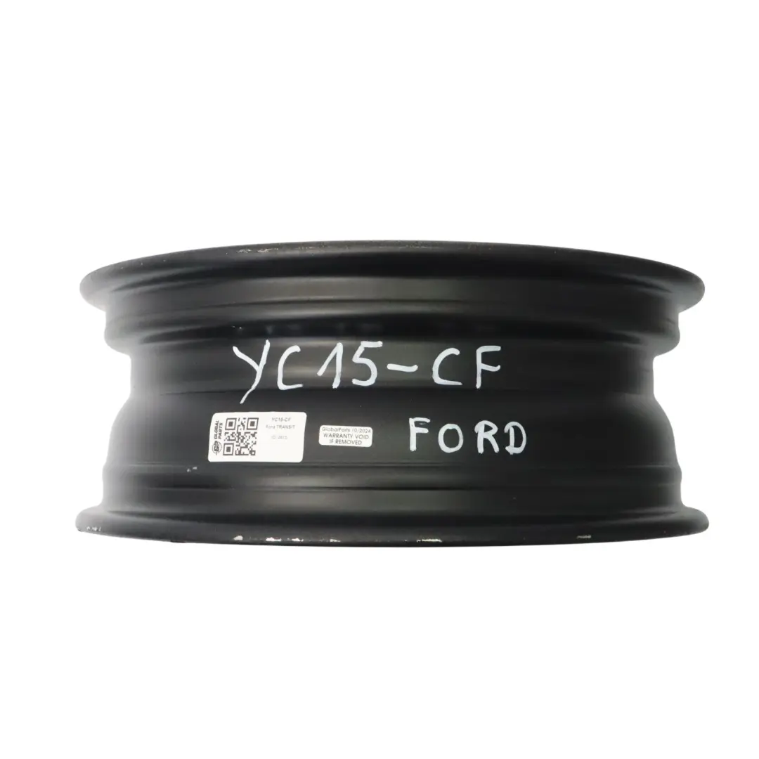 Silber Stahl Felge 16" ET:56 5.5J für Ford Transit mit Teilenummer YC15-CF Ford Transit Silber Stahl Felge 16" ET:56 5.5J - SKU YC15-CF - Teilenummer YC15-CF