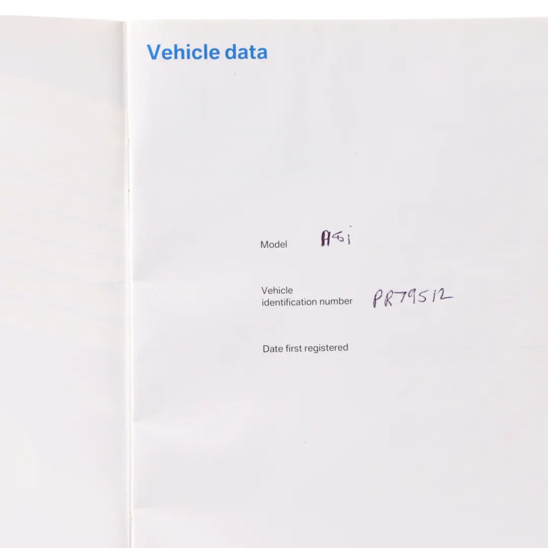 Owner's Handbook Manual Case Pouch Wallet to BMW E87 with Part number 0012853 BMW E87 Owner's Handbook Manual Case Pouch Wallet - SKU 0012853 - Part number 0012853