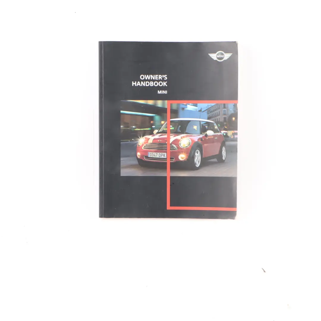 Owner's Handbook Pouch Case Wallet Cover Set to Mini Cooper S 7 R56 with Part number 0013283 Mini Cooper S 7 R56 Owner's Handbook Pouch Case Wallet Cover Set - SKU 0013283-7 - Part number 0013283