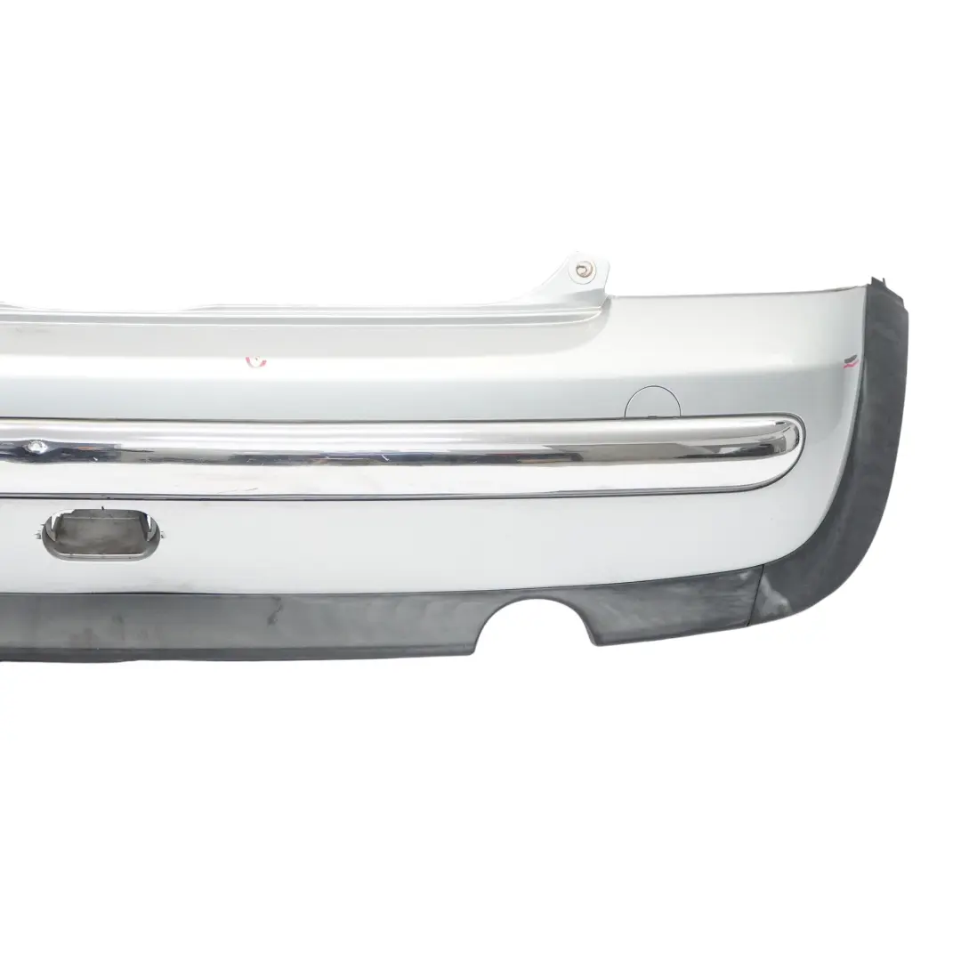 Bumper Panel Pure Silver Metallic - 900 to Mini Cooper One R50 Rear with Part number 0029925 Mini Cooper One R50 Rear Bumper Panel Pure Silver Metallic - 900 - SKU 0029925-PS - Part number 0029925