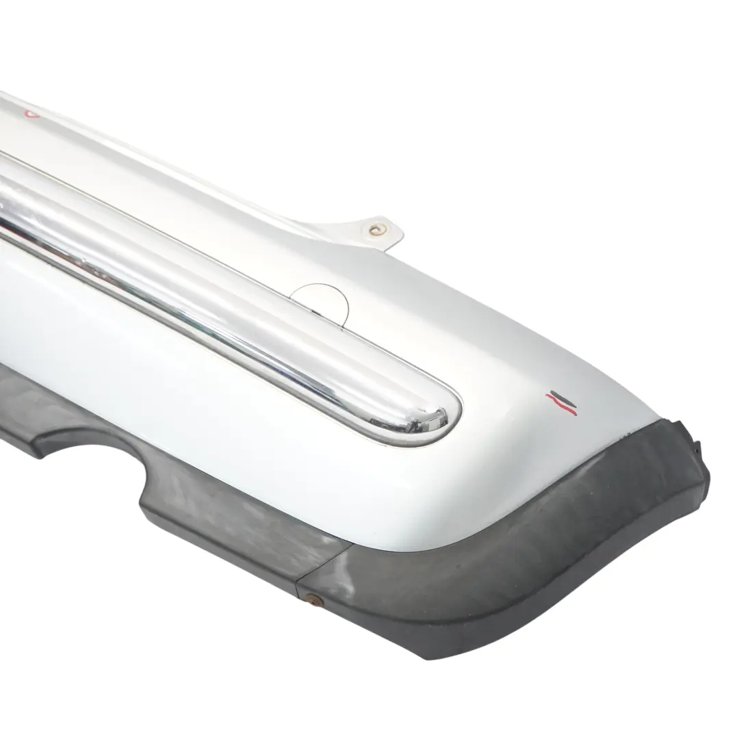 Bumper Panel Pure Silver Metallic - 900 to Mini Cooper One R50 Rear with Part number 0029925 Mini Cooper One R50 Rear Bumper Panel Pure Silver Metallic - 900 - SKU 0029925-PS - Part number 0029925