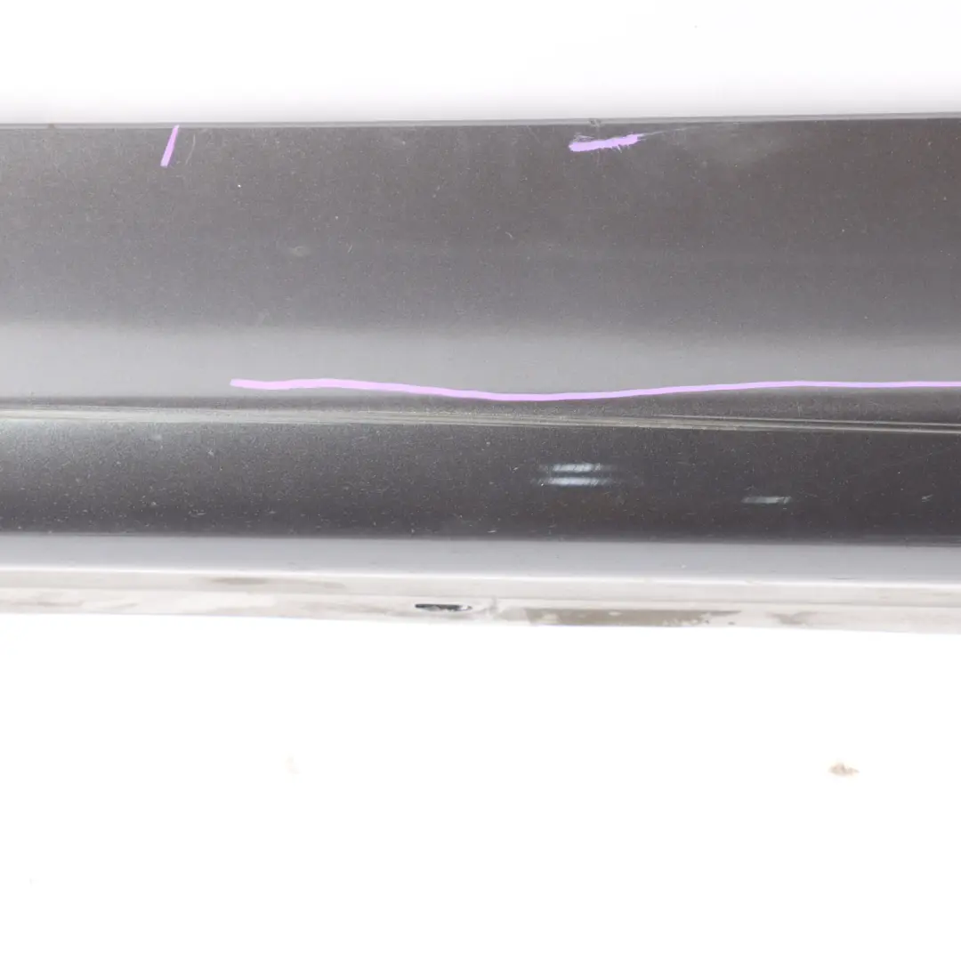 Sill Strip Side Skirt Left N/S Sparkling Graphite Metallic - A22 to BMW E90 E91 with Part number 0032951 BMW E90 E91 Sill Strip Side Skirt Left N/S Sparkling Graphite Metallic - A22 - SKU 0032951-SG - Part number 0032951
