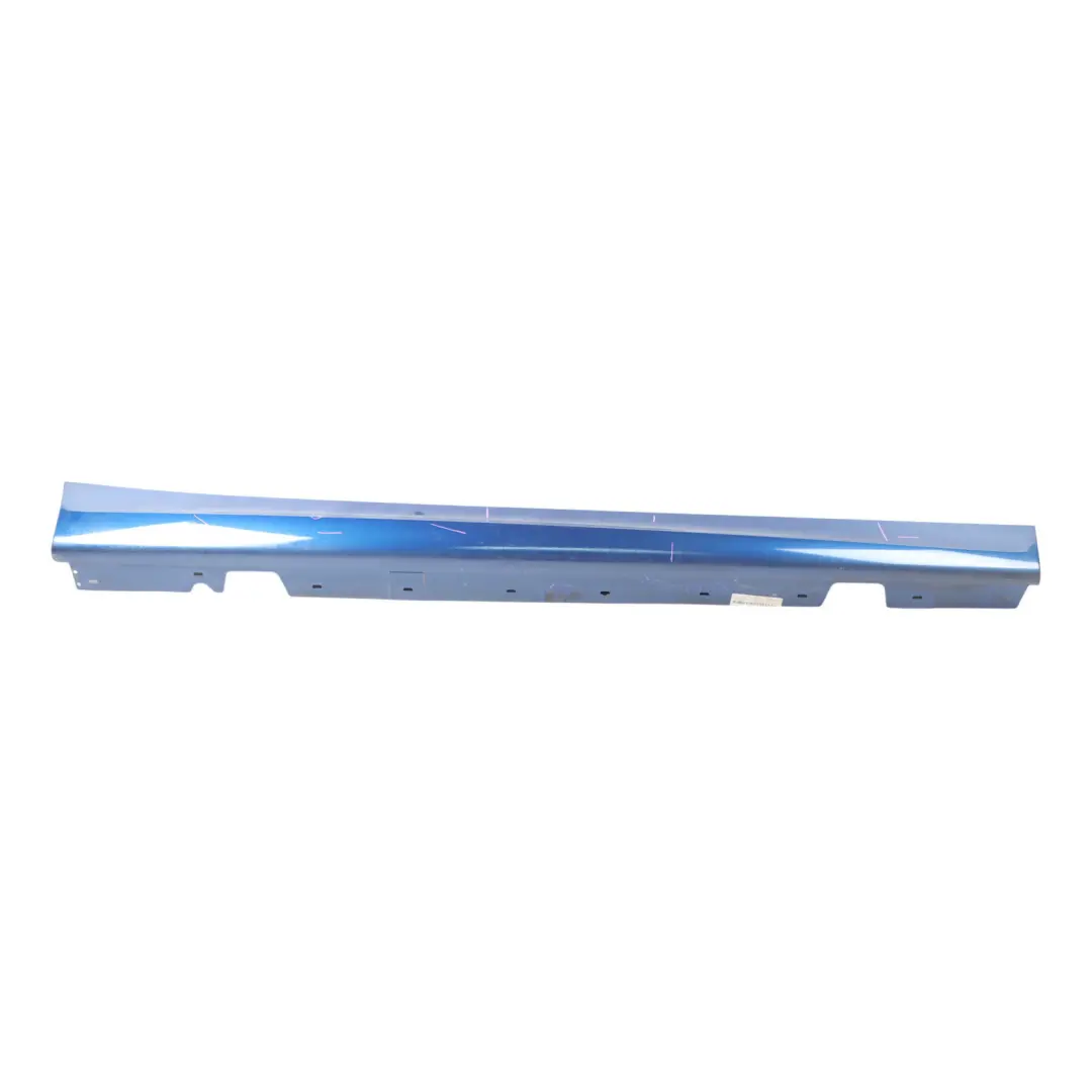 Sill Strip Side Skirt Right O/S Le Mans Blue - 381 to BMW E90 E91 M Sport with Part number 33440 BMW E90 E91 M Sport Sill Strip Side Skirt Right O/S Le Mans Blue - 381 - SKU 0033440-LMB - Part number 33440