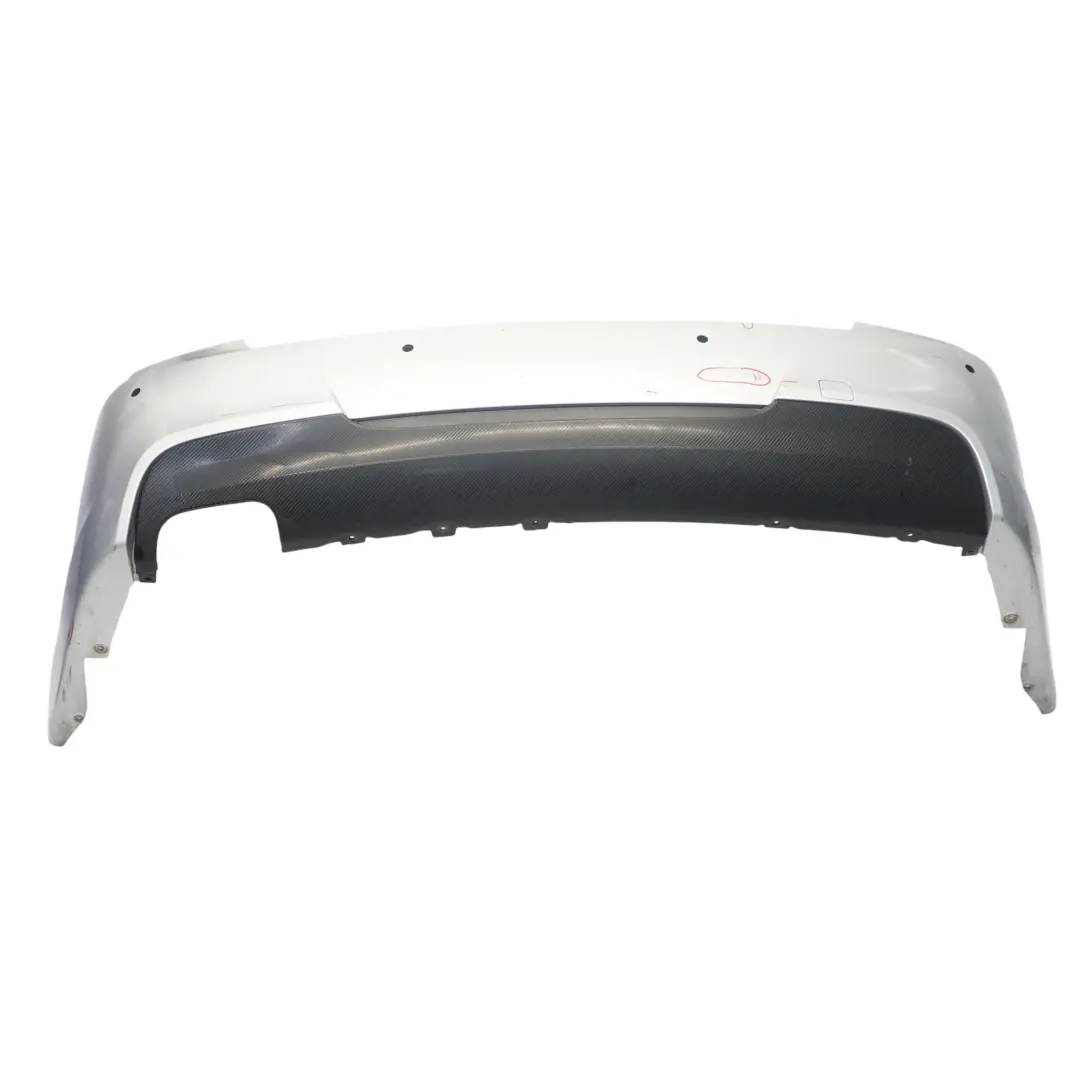 Bumper PDC Titansilber Titan Silver Silber - 354 to BMW E90 M Sport Rear with Part number 0033541 BMW E90 M Sport Rear Bumper PDC Titansilber Titan Silver Silber - 354 - SKU 0033541-TS - Part number 0033541