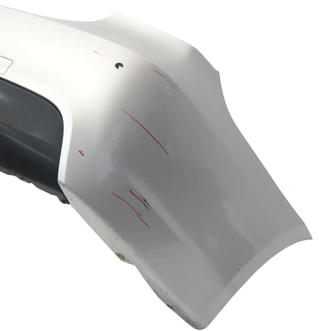 BMW E90 M Sport Rear Bumper PDC Titansilber Titan Silver Silber - 354 - SKU 0033541-TS - Part number 0033541