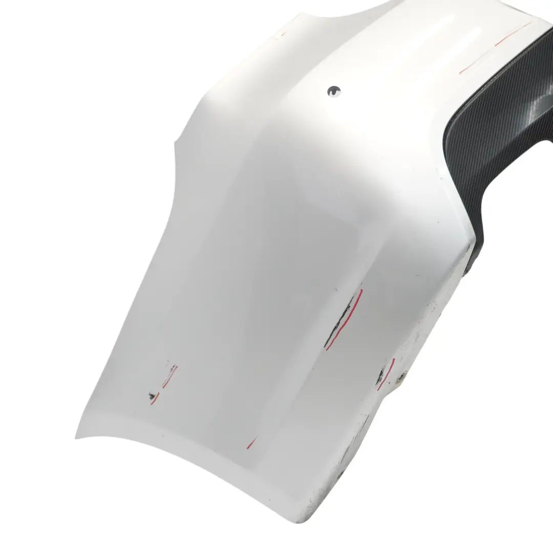 BMW E90 M Sport Rear Bumper PDC Titansilber Titan Silver Silber - 354 - SKU 0033541-TS - Part number 0033541
