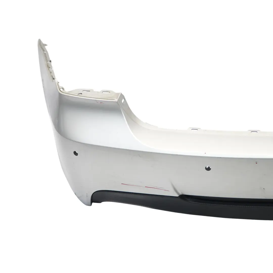 BMW E90 M Sport Rear Bumper PDC Titansilber Titan Silver Silber - 354 - SKU 0033541-TS - Part number 0033541
