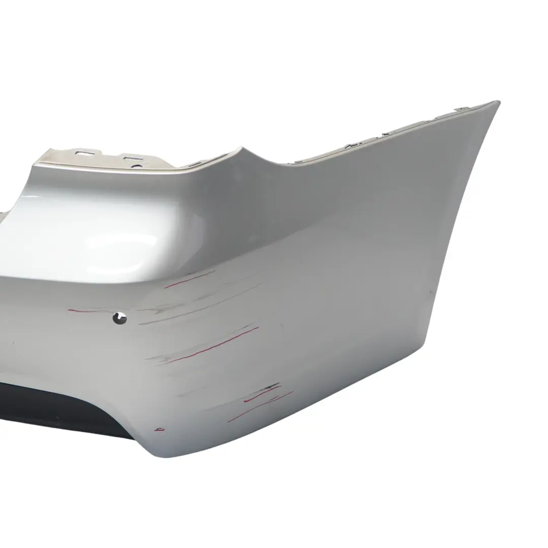 BMW E90 M Sport Rear Bumper PDC Titansilber Titan Silver Silber - 354 - SKU 0033541-TS - Part number 0033541