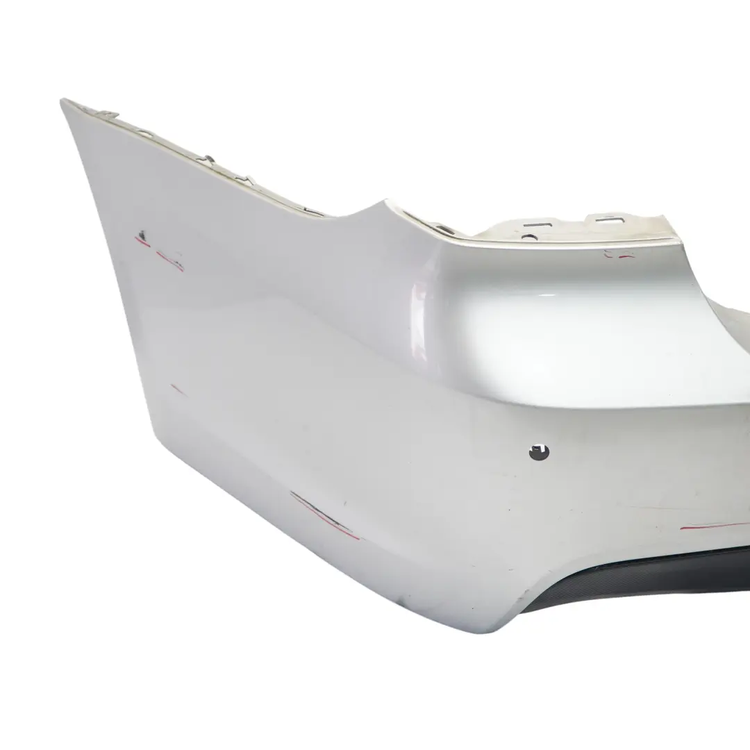 Bumper PDC Titansilber Titan Silver Silber - 354 to BMW E90 M Sport Rear with Part number 0033541 BMW E90 M Sport Rear Bumper PDC Titansilber Titan Silver Silber - 354 - SKU 0033541-TS - Part number 0033541