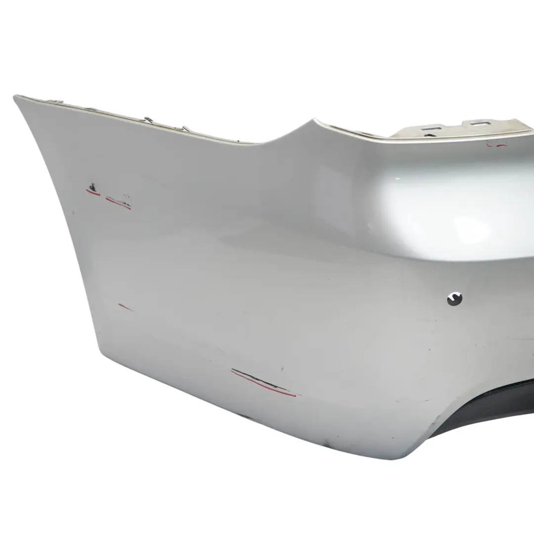 Bumper PDC Titansilber Titan Silver Silber - 354 to BMW E90 M Sport Rear with Part number 0033541 BMW E90 M Sport Rear Bumper PDC Titansilber Titan Silver Silber - 354 - SKU 0033541-TS - Part number 0033541