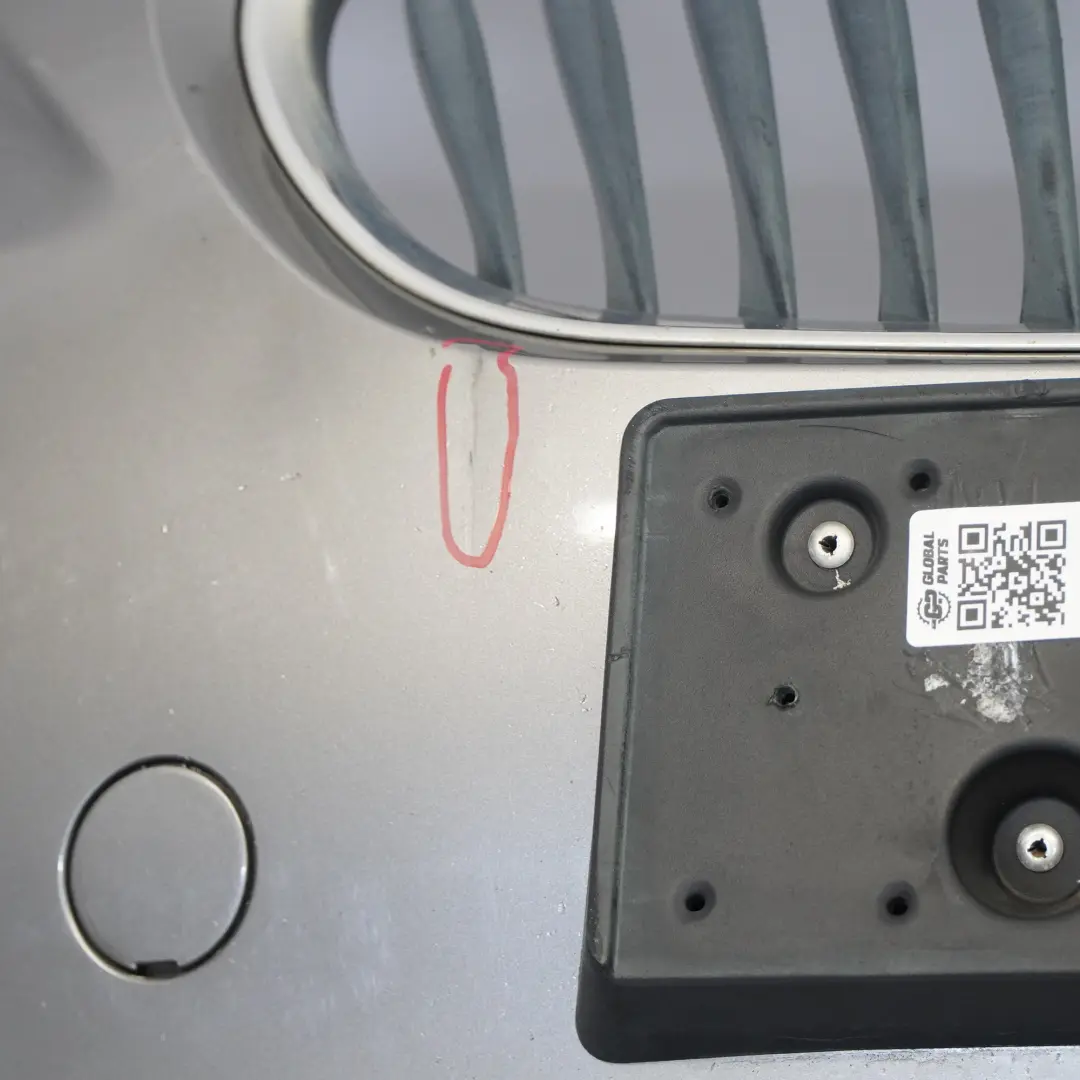 Front Bumper Trim Panel Sterlinggrau Grey Metallic - 472 to BMW Z4 E85 with Part number 0034429 BMW Z4 E85 Front Bumper Trim Panel Sterlinggrau Grey Metallic - 472 - SKU 0034429-STG - Part number 0034429