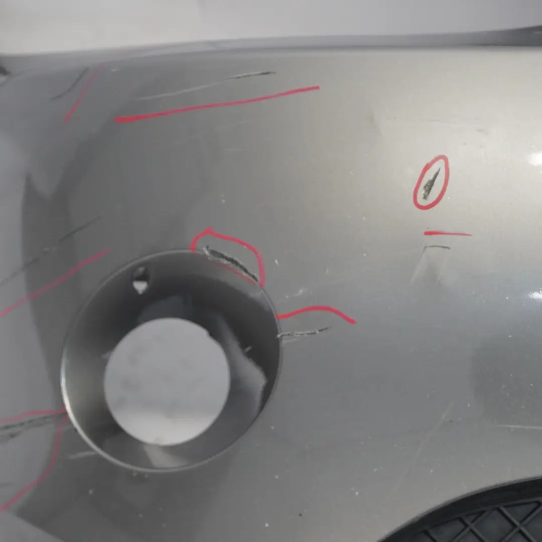 BMW Z4 E85 Front Bumper Trim Panel Sterlinggrau Grey Metallic - 472 - SKU 0034429-STG - Part number 0034429