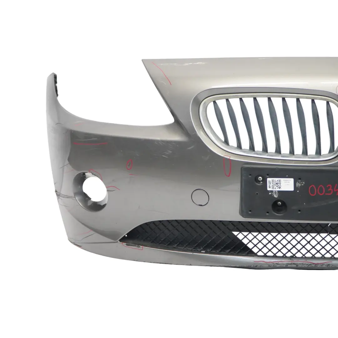 Front Bumper Trim Panel Sterlinggrau Grey Metallic - 472 to BMW Z4 E85 with Part number 0034429 BMW Z4 E85 Front Bumper Trim Panel Sterlinggrau Grey Metallic - 472 - SKU 0034429-STG - Part number 0034429