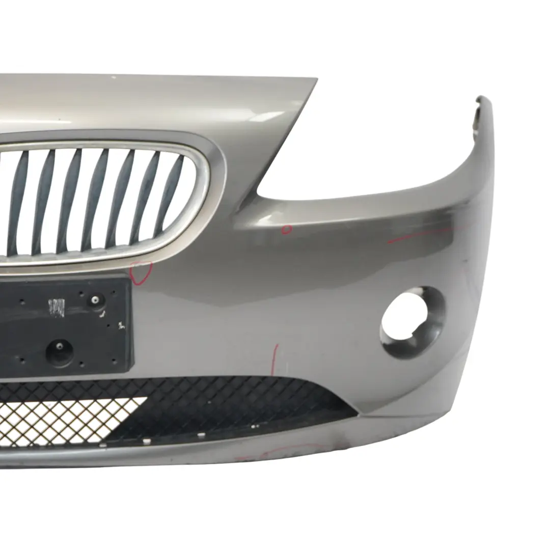 Front Bumper Trim Panel Sterlinggrau Grey Metallic - 472 to BMW Z4 E85 with Part number 0034429 BMW Z4 E85 Front Bumper Trim Panel Sterlinggrau Grey Metallic - 472 - SKU 0034429-STG - Part number 0034429